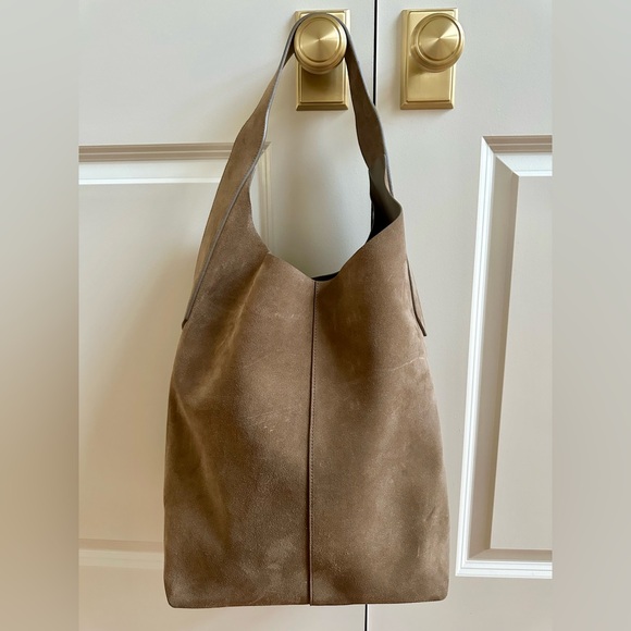 Banana Republic Slouchy Vida Suede Bag - Picture 2 of 5